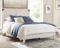 Shawburn Whitewash Queen Crossbuck Panel Platform Bed