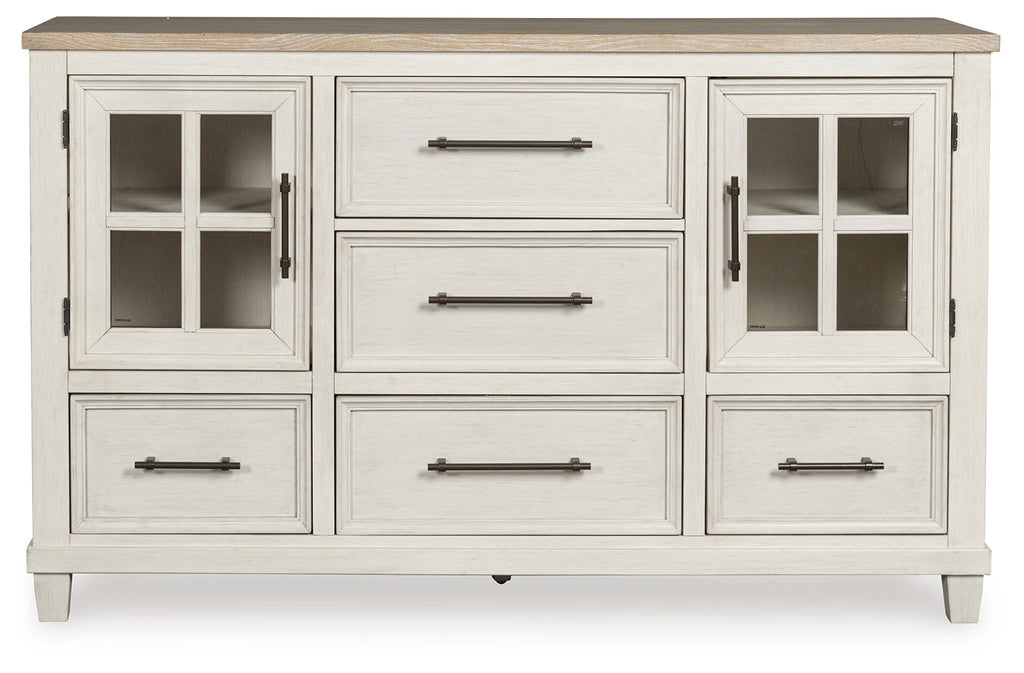 Shaybrock White Dresser