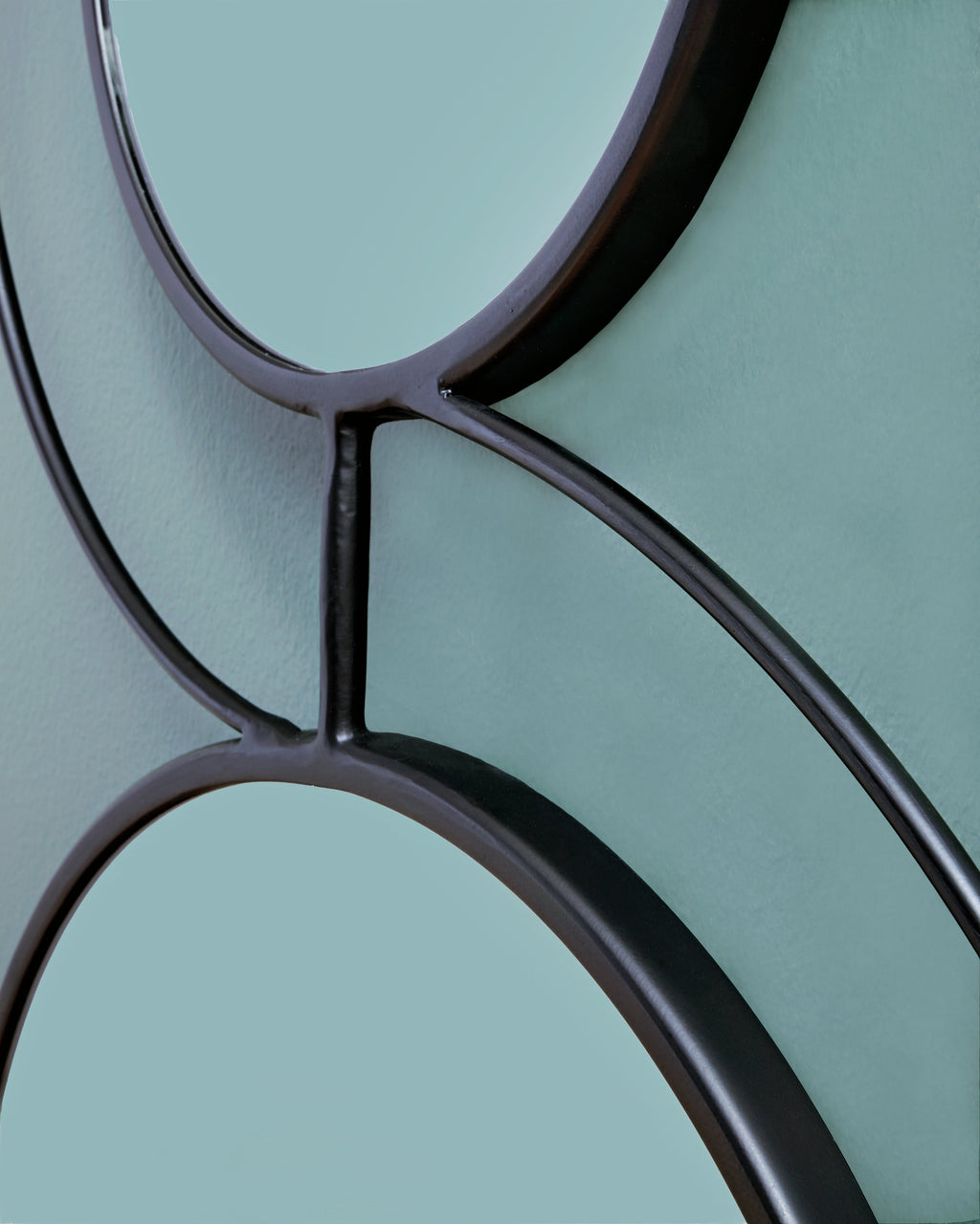 Shayham Black Accent Mirror