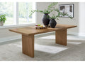 Sherbana Light Brown Rectangular Dining Room Table