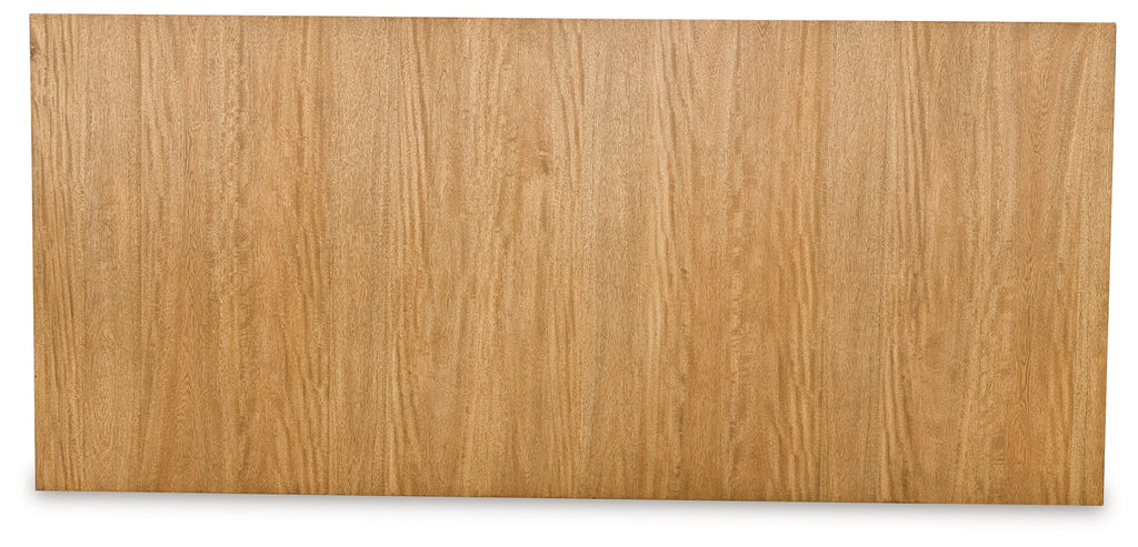 Sherbana Light Brown Rectangular Dining Room Table