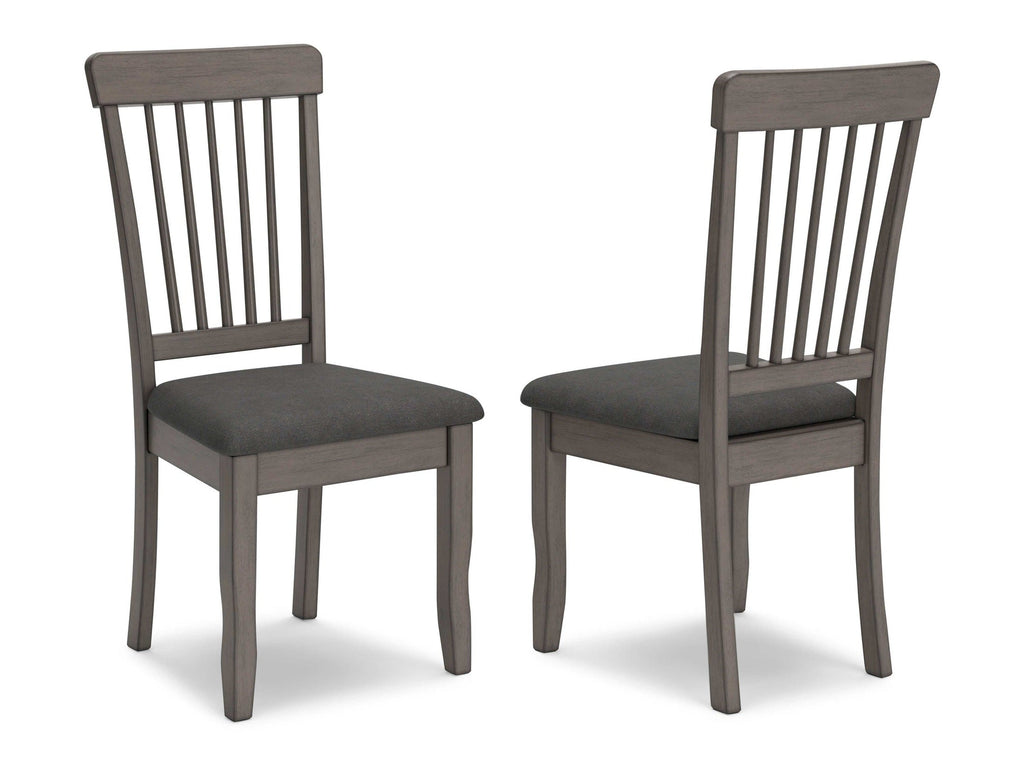 Shullden Gray Dining Chair (Set of 2)