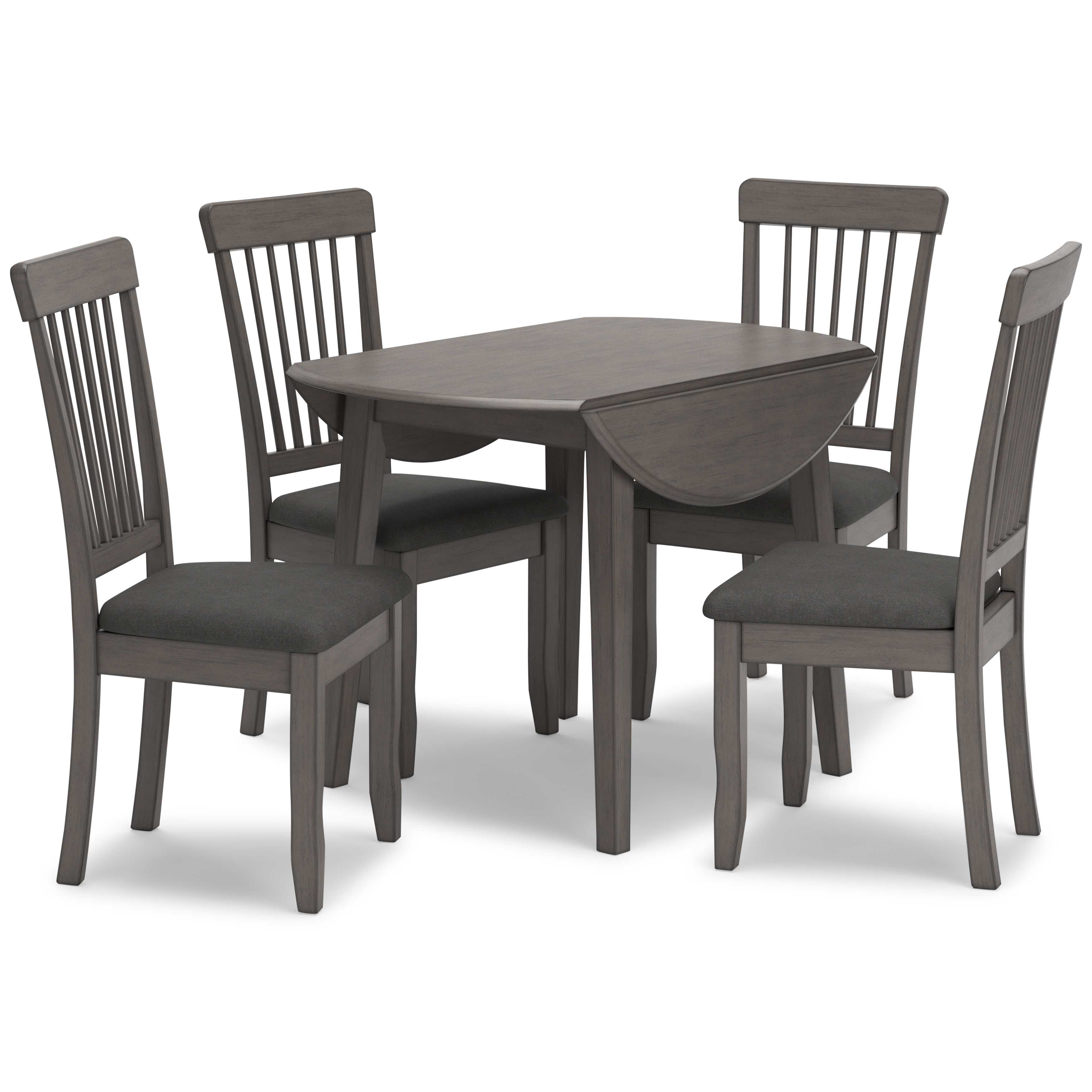 Shullden Gray Dining Room Set / 5pc