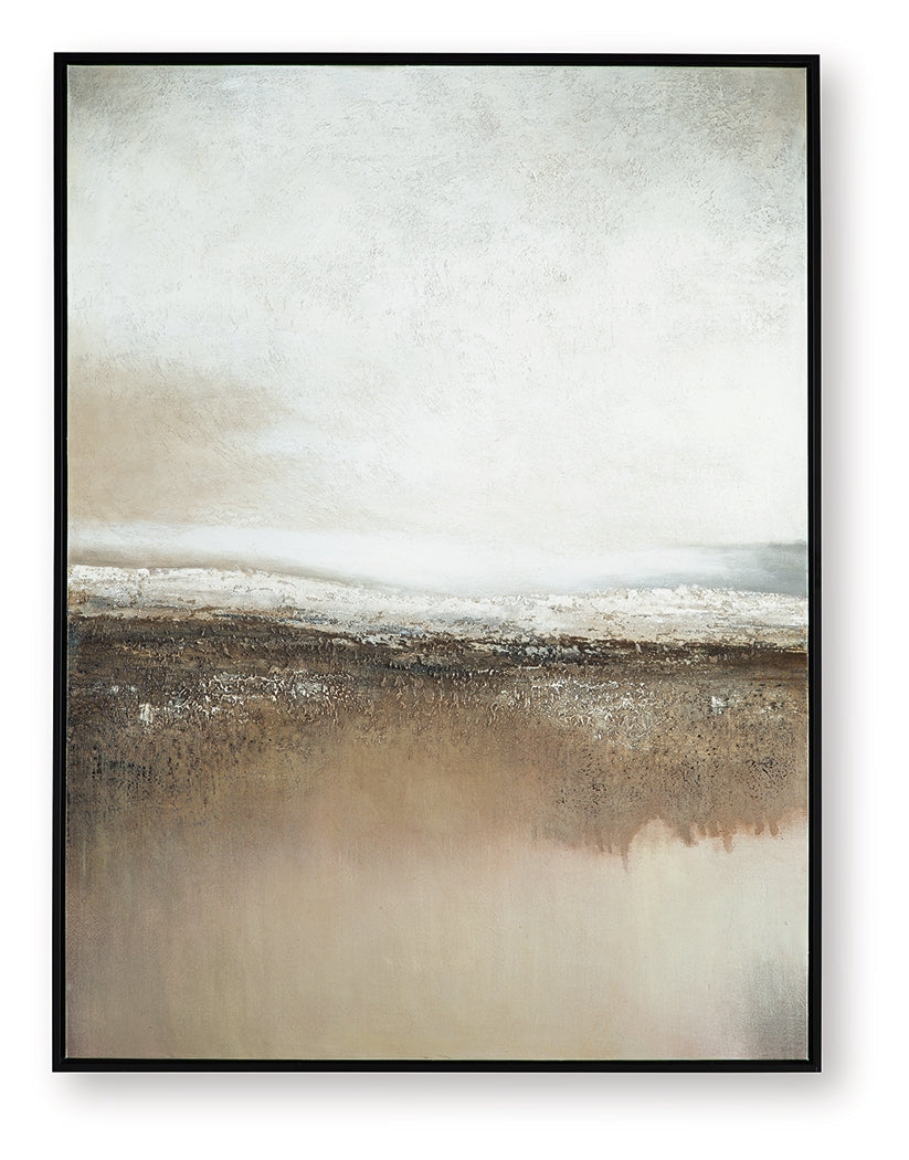 Siaking Brown/Gray/White Wall Art