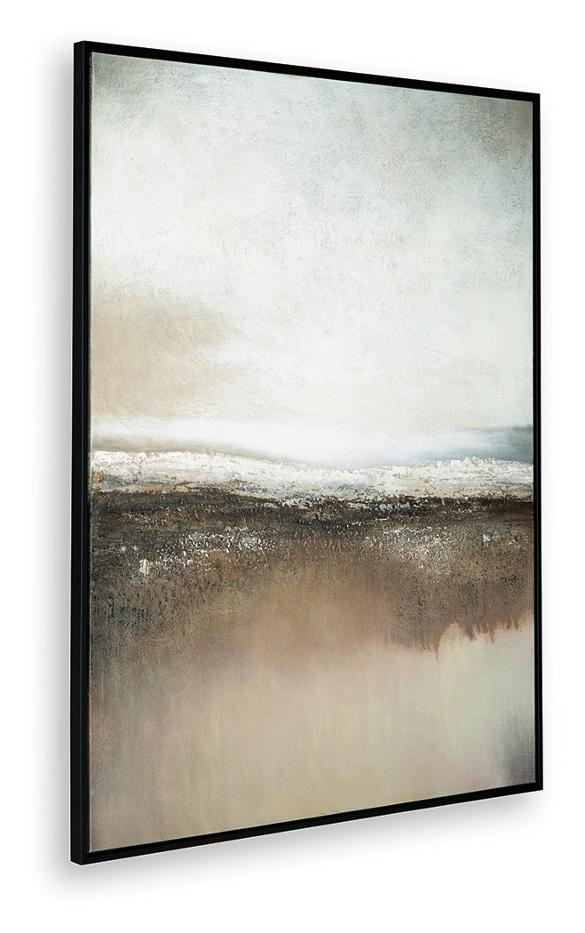 Siaking Brown/Gray/White Wall Art