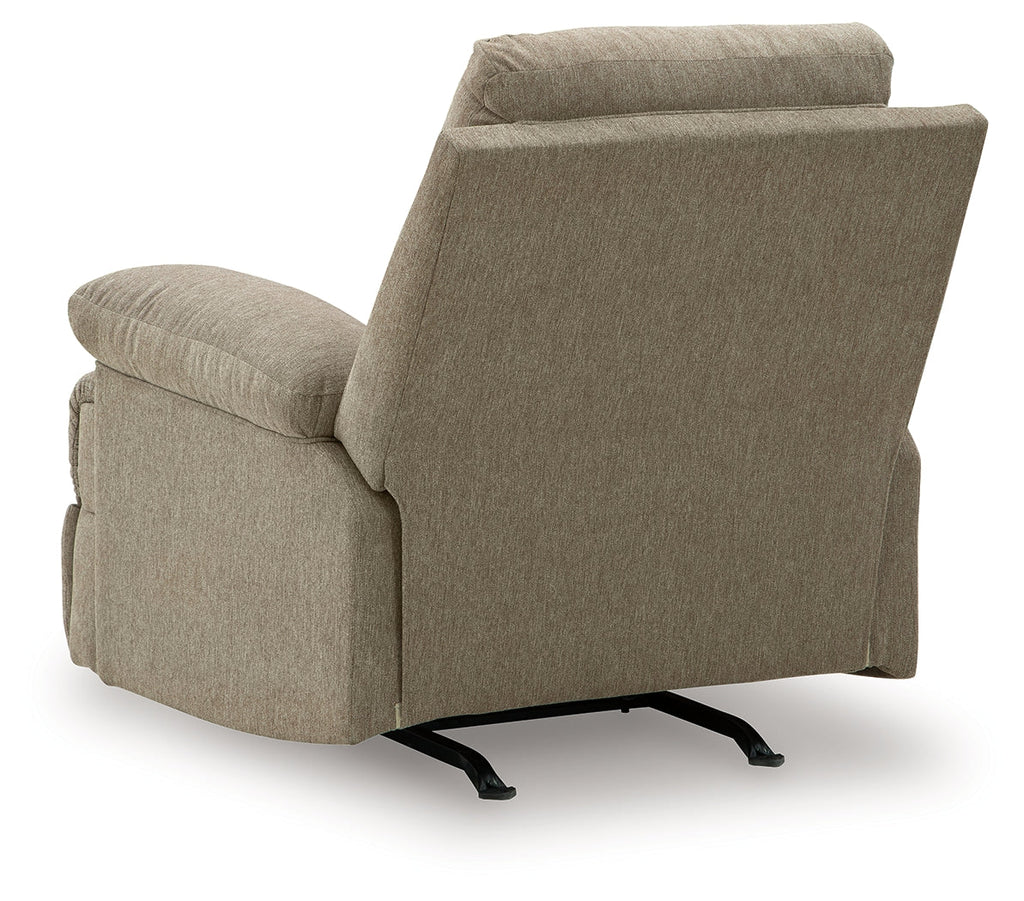 Side-Swipe Mocha Rocker Recliner