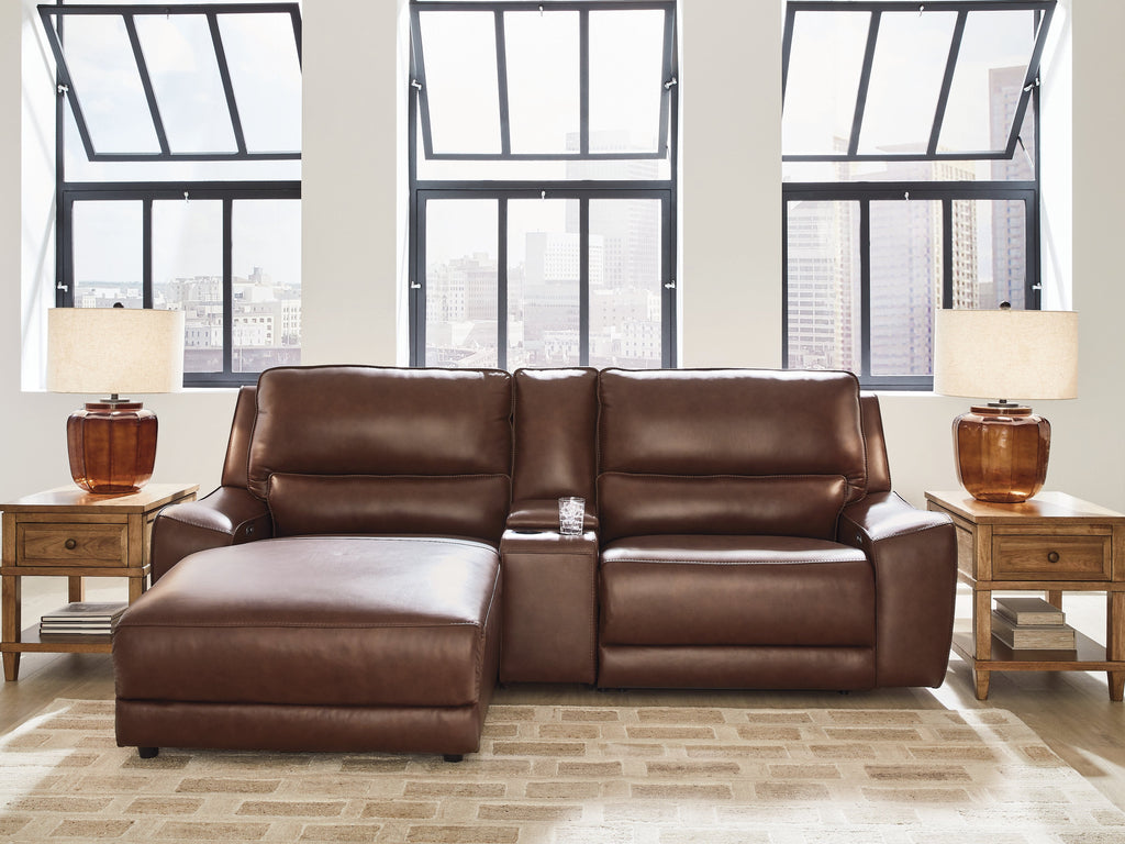 Silverbrooke Canyon 3-Piece LAF Power Reclining Sectional with Chaise