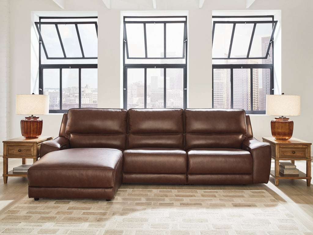 Silverbrooke Canyon 3-Piece LAF Reclining Sofa Chaise