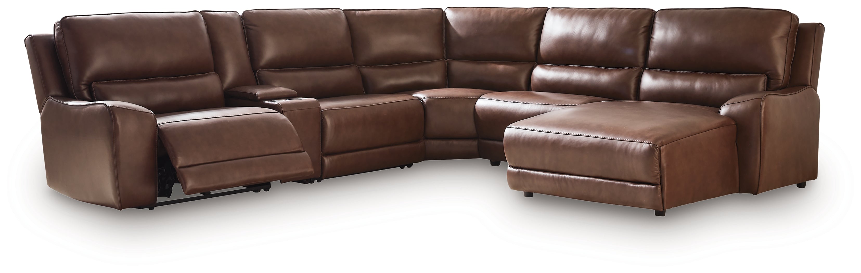 Silverbrooke Canyon 6-Piece RAF Power Reclining Sectional with Chaise