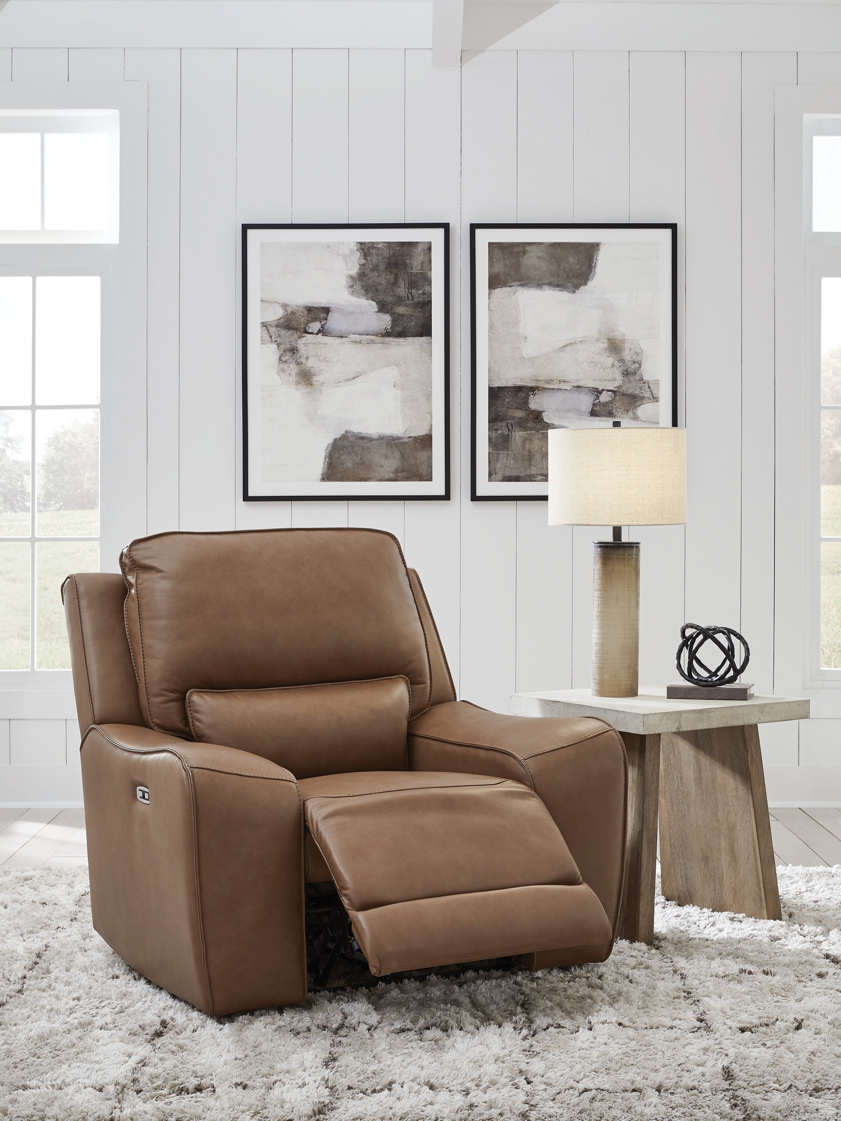 Silverbrooke Caramel Power Recliner