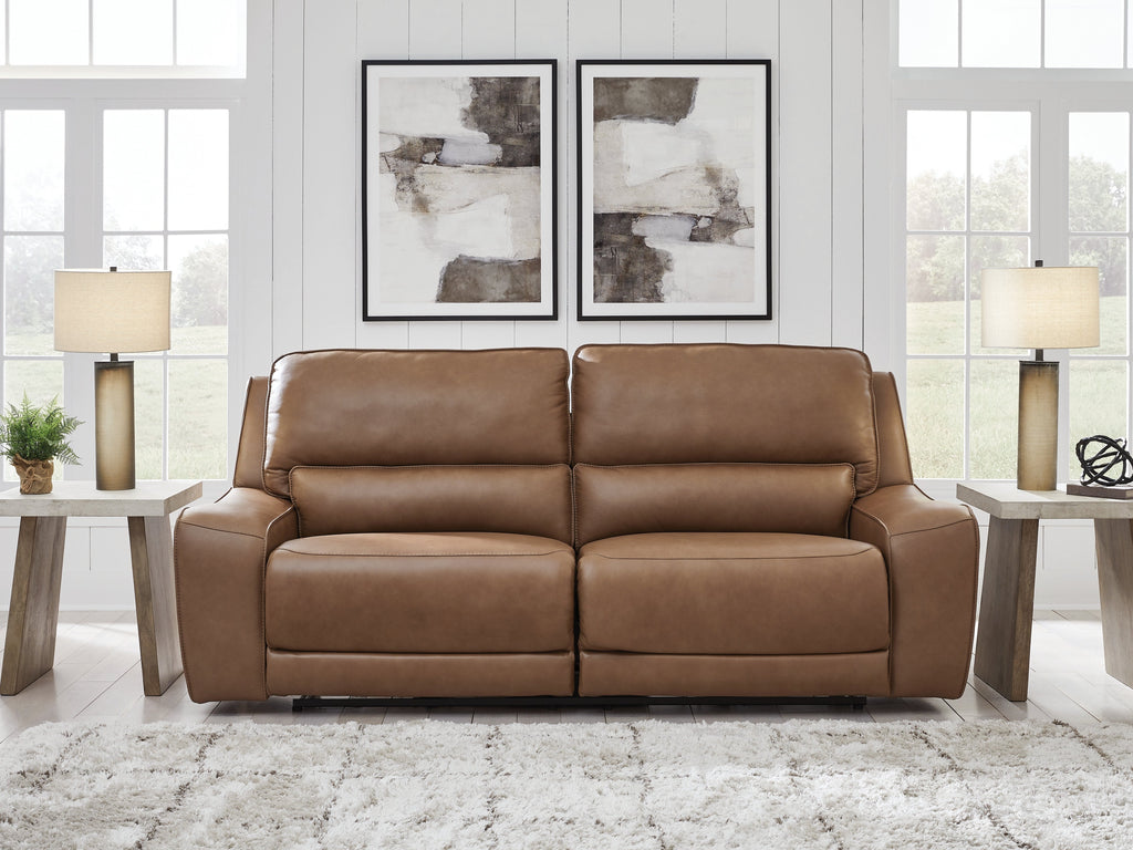 Silverbrooke Caramel Power Reclining Sofa