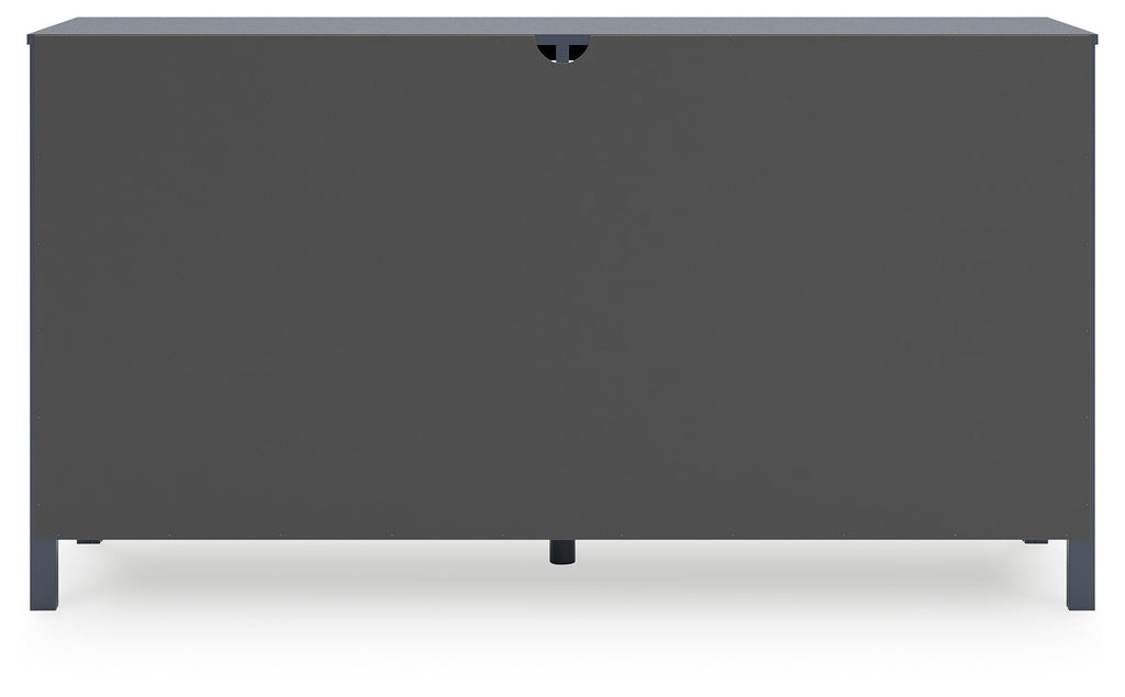 Simmenfort Navy Blue Six Drawer Dresser
