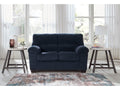 SimpleJoy Navy Loveseat