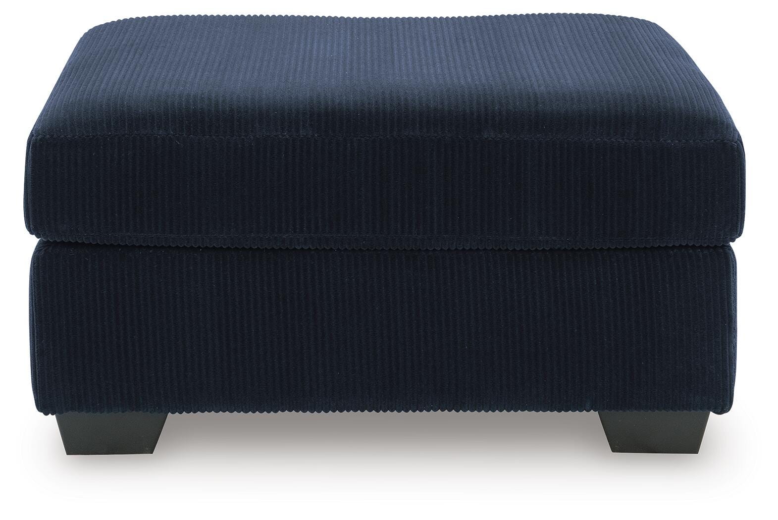 SimpleJoy Navy Oversized Accent Ottoman