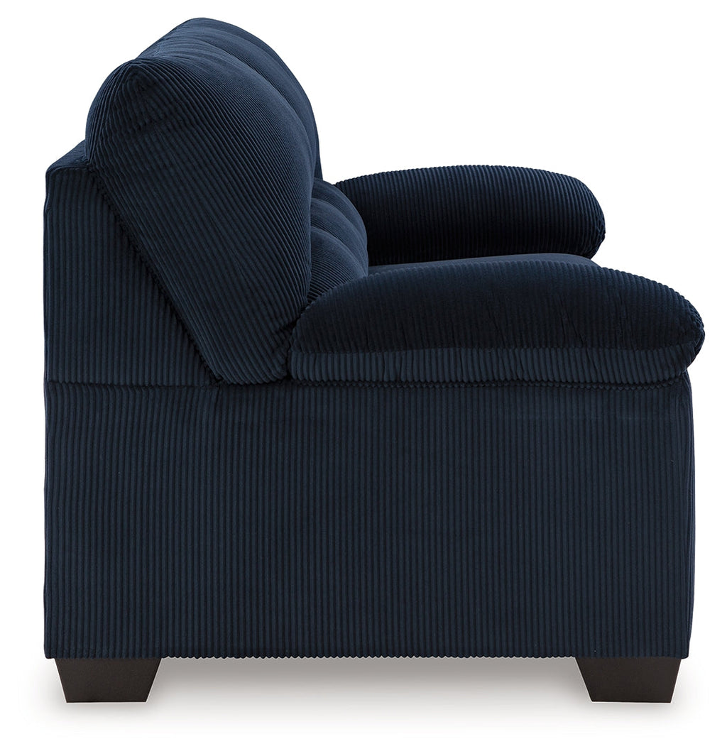 SimpleJoy Navy Sofa & Loveseat