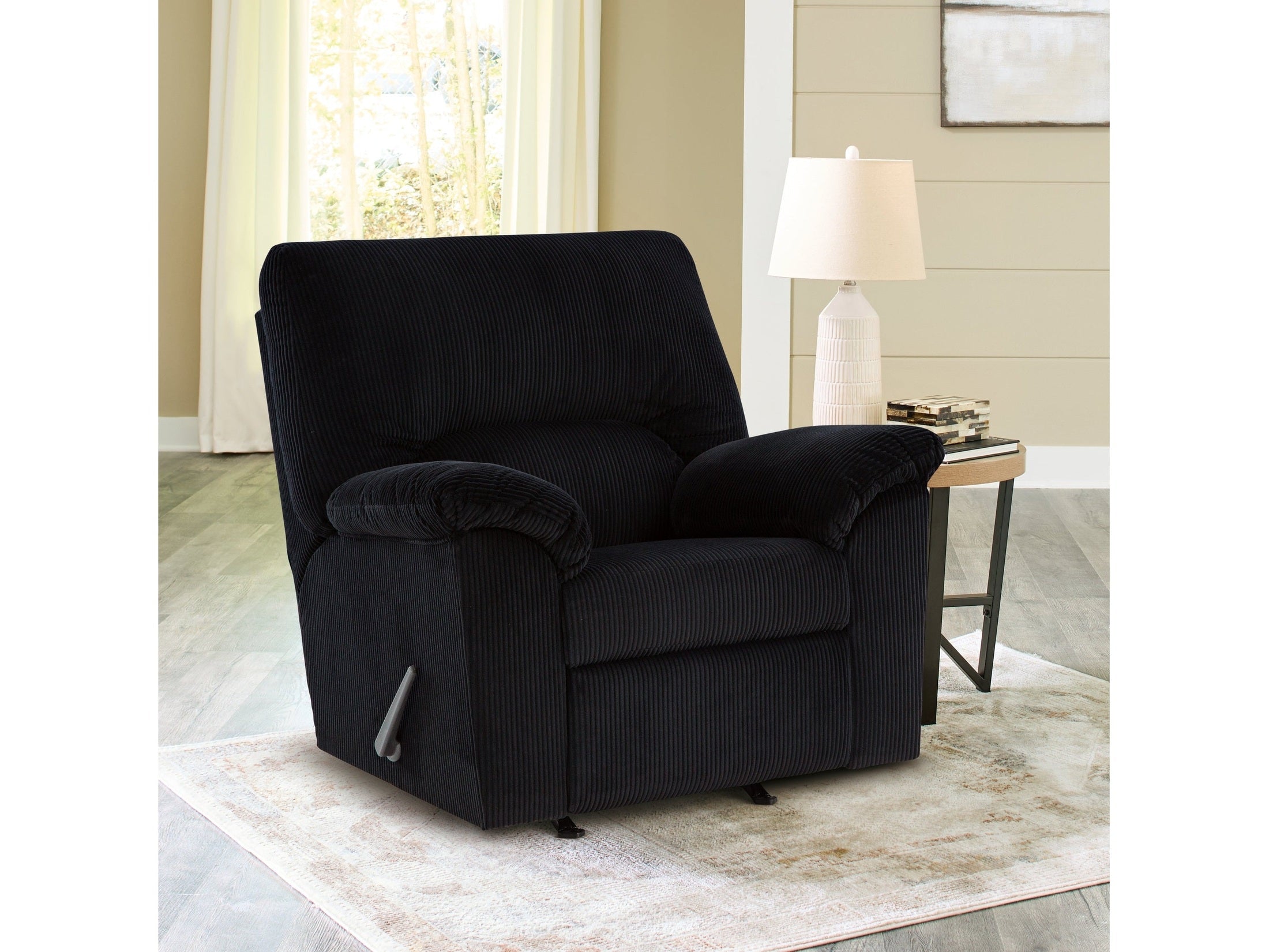 SimpleJoy Onyx Rocker Recliner