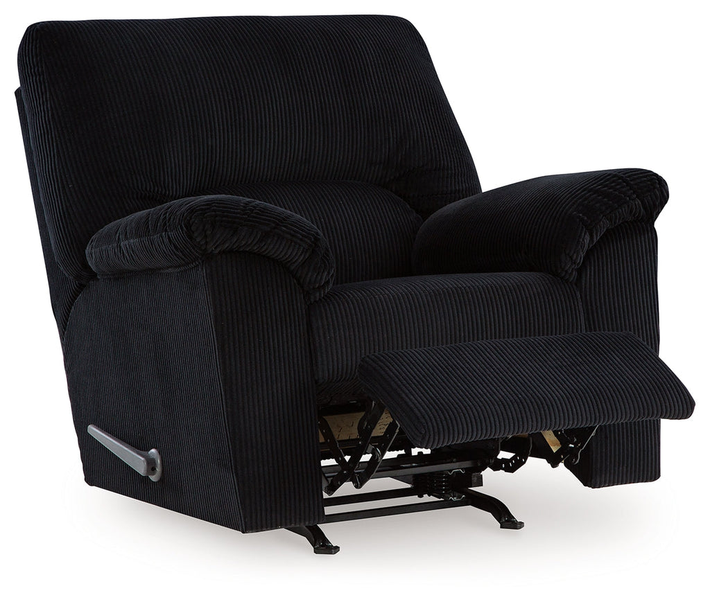 SimpleJoy Onyx Rocker Recliner