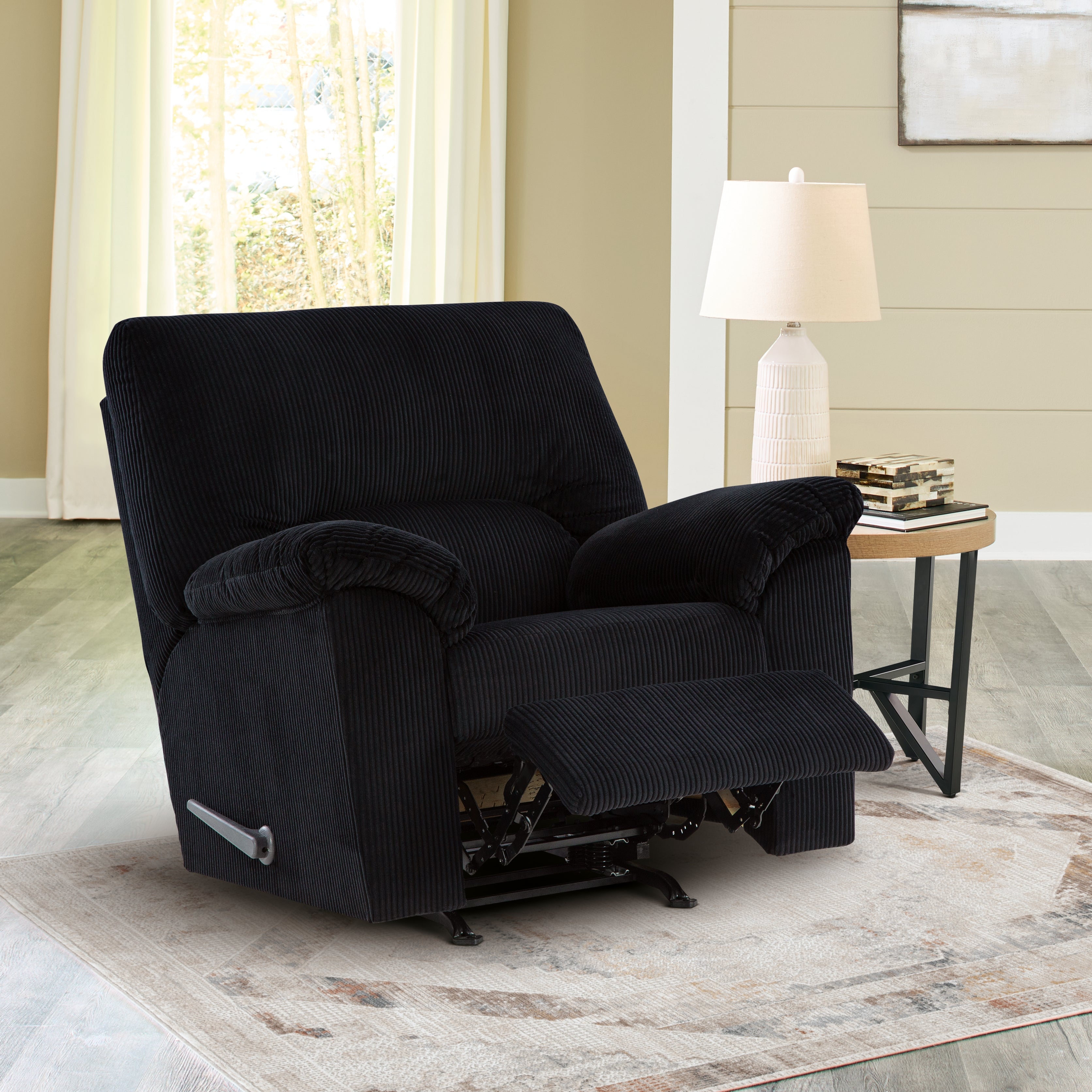 SimpleJoy Onyx Rocker Recliner