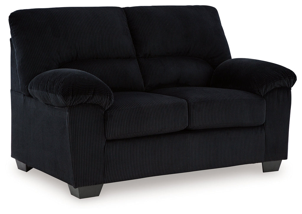 SimpleJoy Onyx Sofa, Loveseat and Recliner