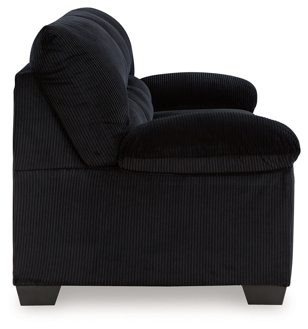 SimpleJoy Onyx Sofa, Loveseat and Recliner