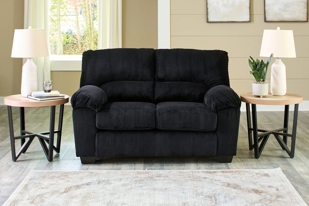 SimpleJoy Onyx Sofa, Loveseat and Recliner