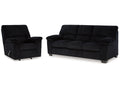 SimpleJoy Onyx Sofa and Recliner