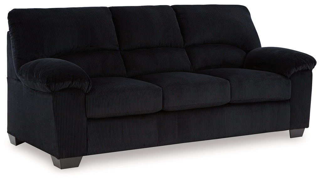 SimpleJoy Onyx Sofa and Recliner