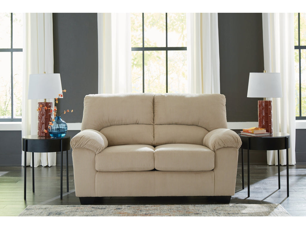 SimpleJoy Sand Loveseat