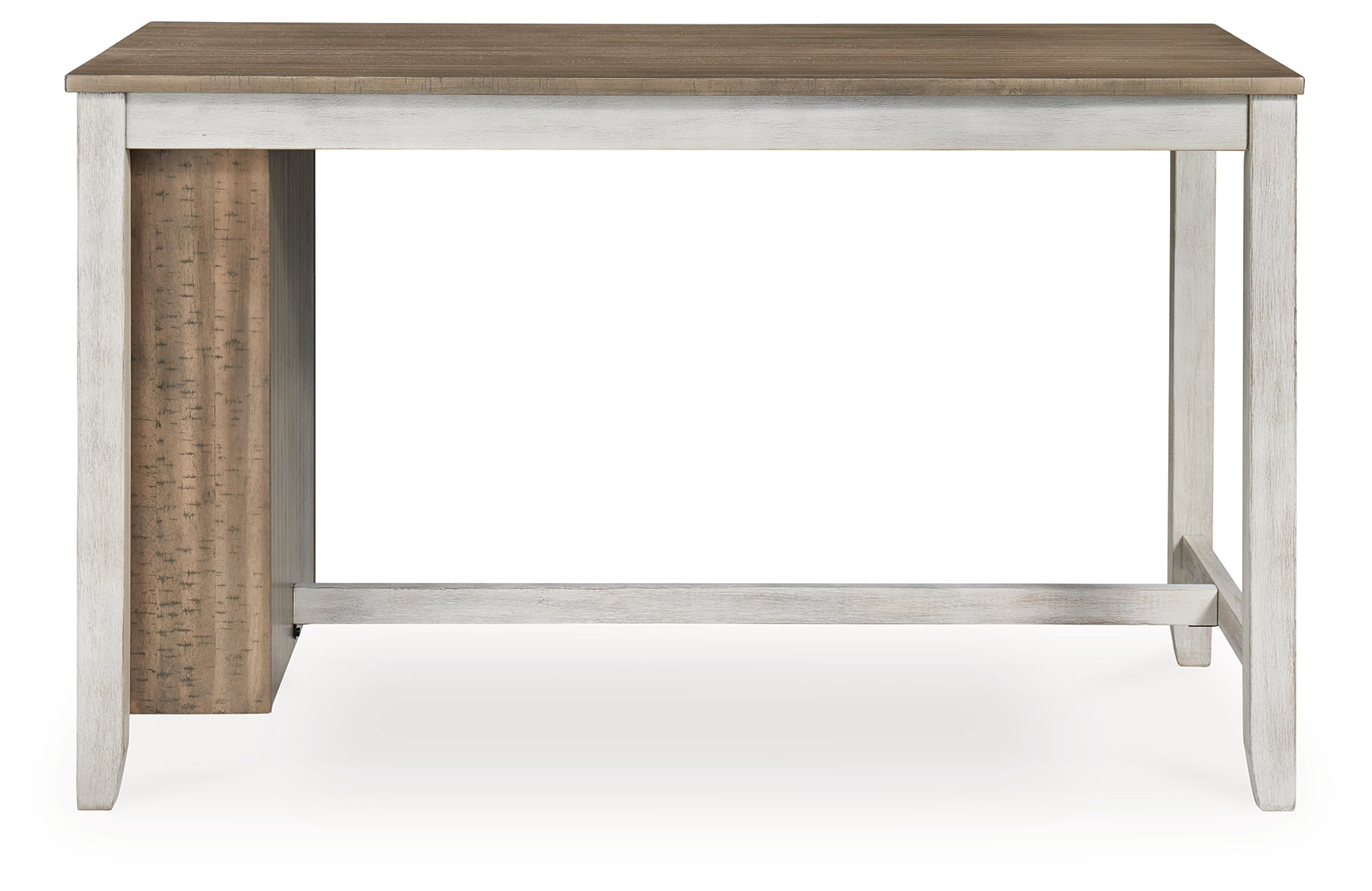 Skempton Two-tone Counter Height Dining Table and 6 Barstools
