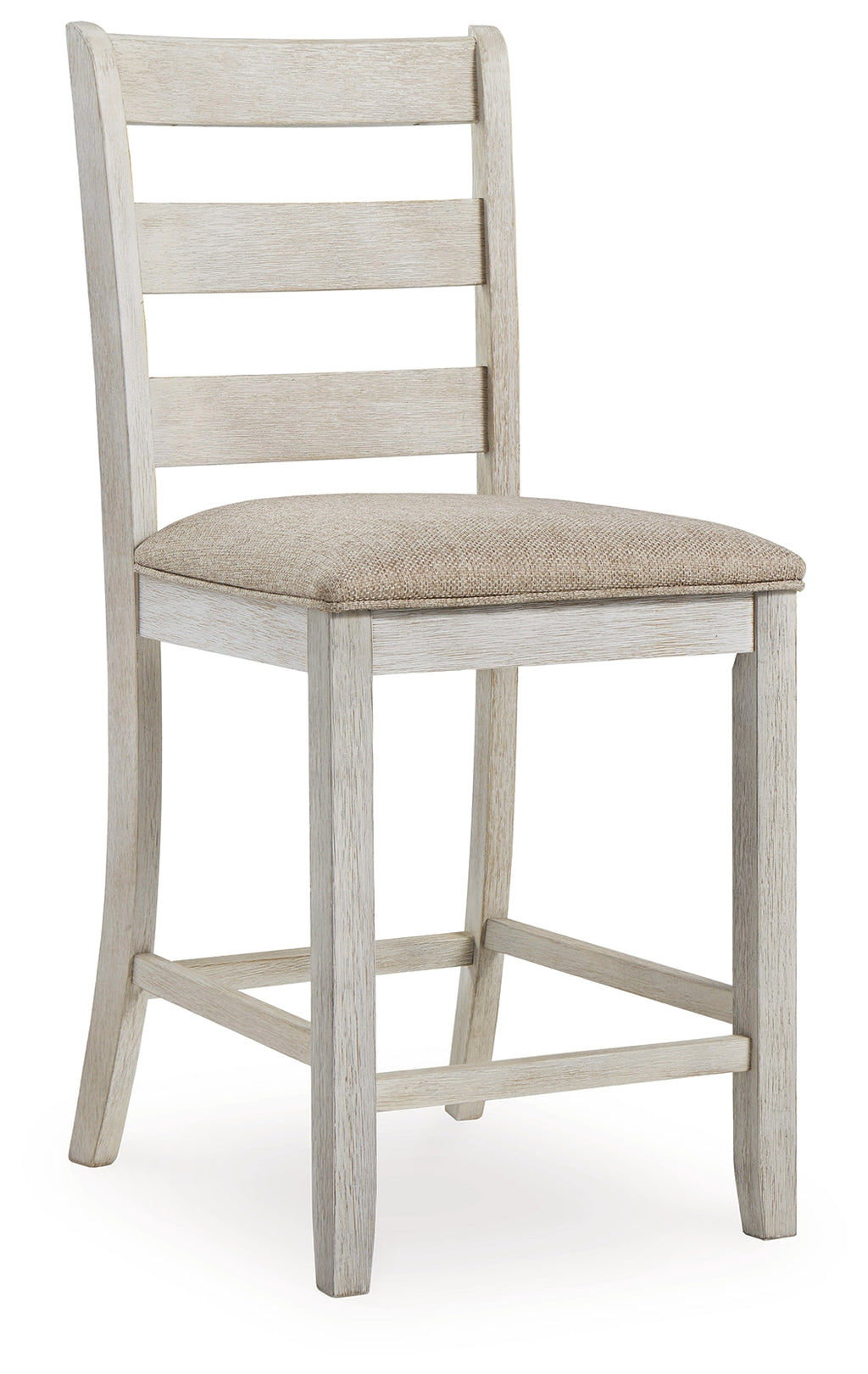 Skempton Two-tone Counter Height Dining Table and 6 Barstools