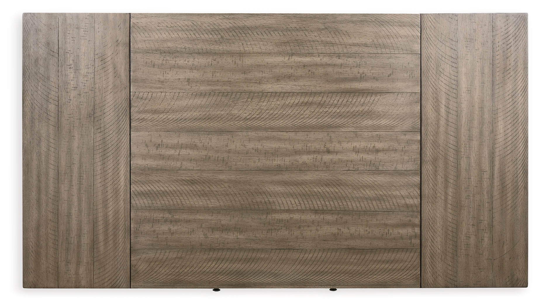 Skempton White/Light Brown Dining Table w/ Storage