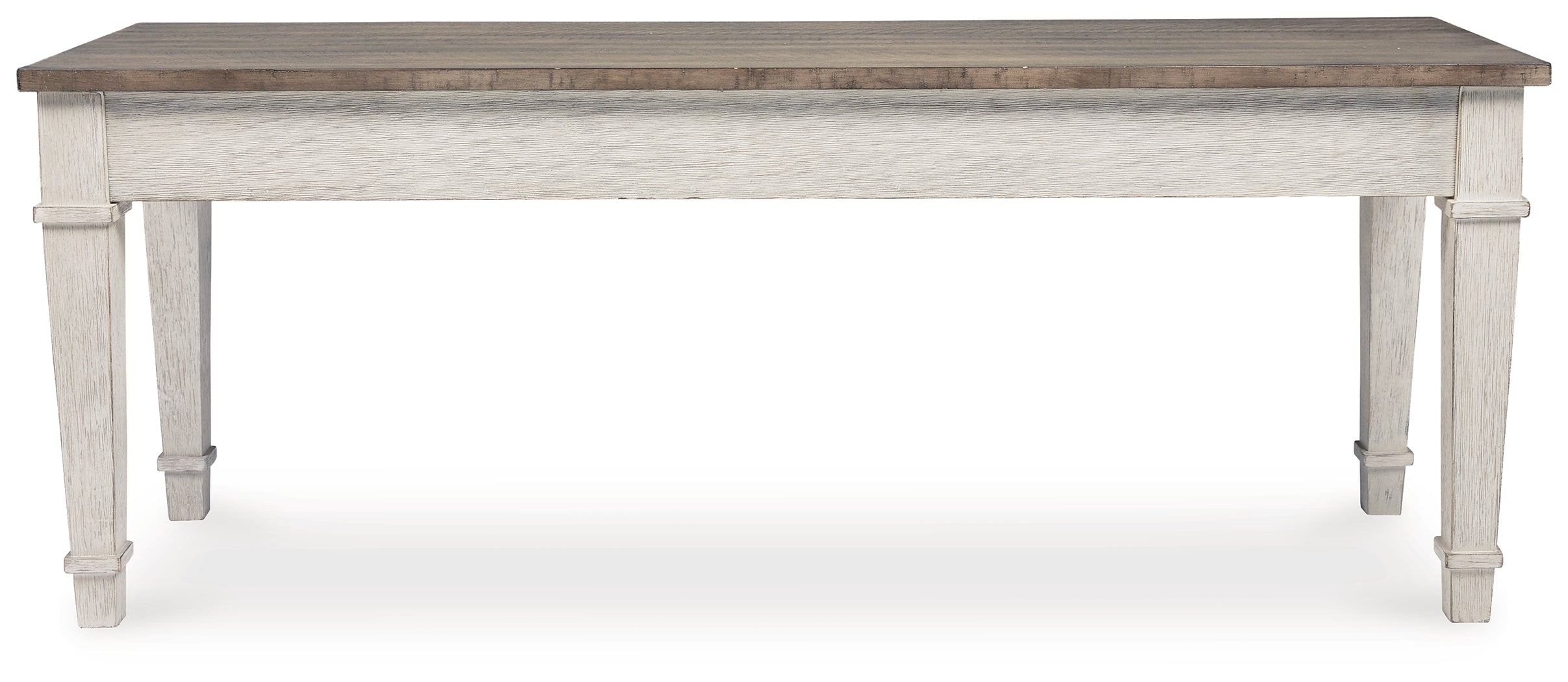 Skempton White/Light Brown Storage Bench