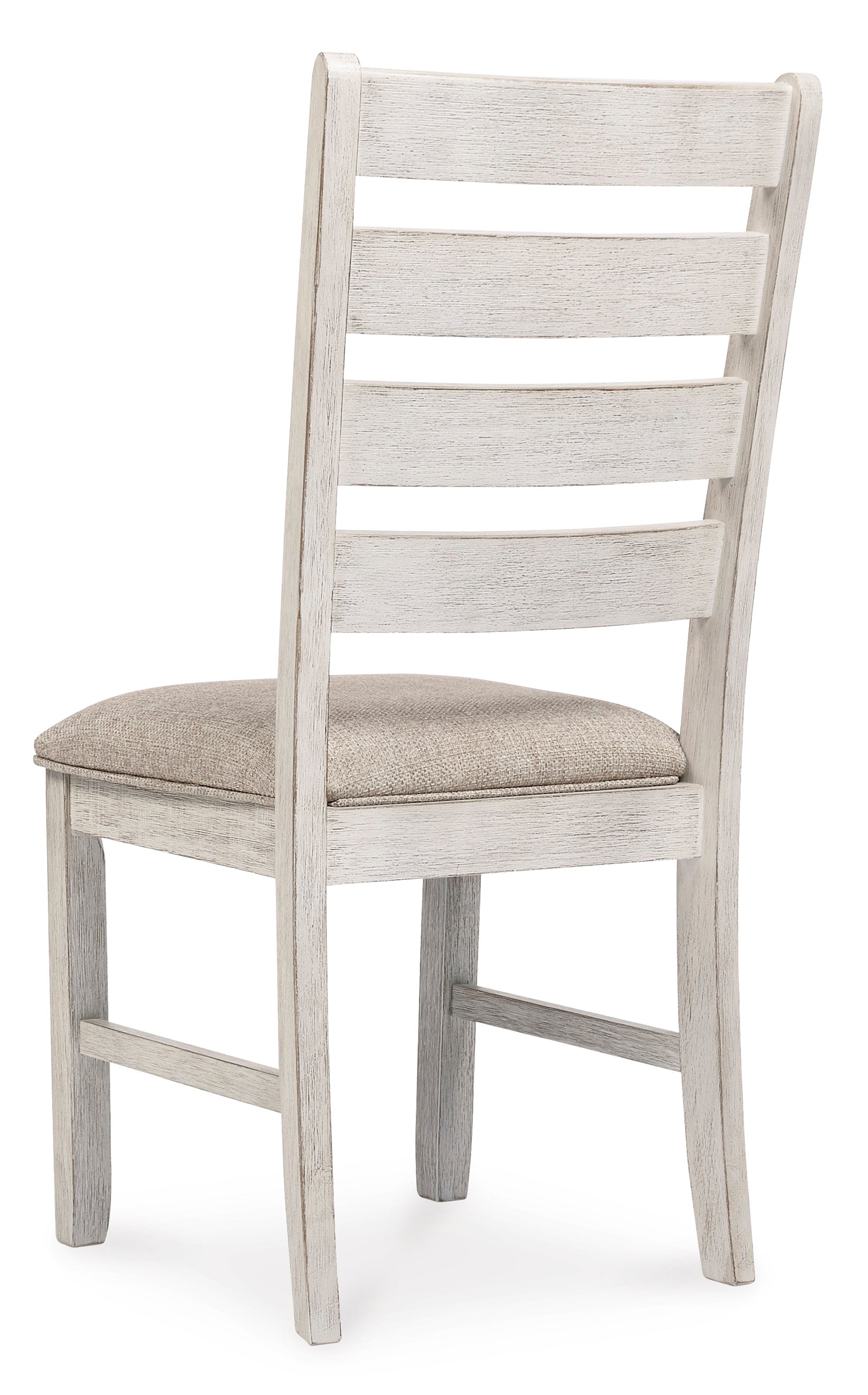 Skempton White/Light Brown Upholstered Barstool (Set of 2)
