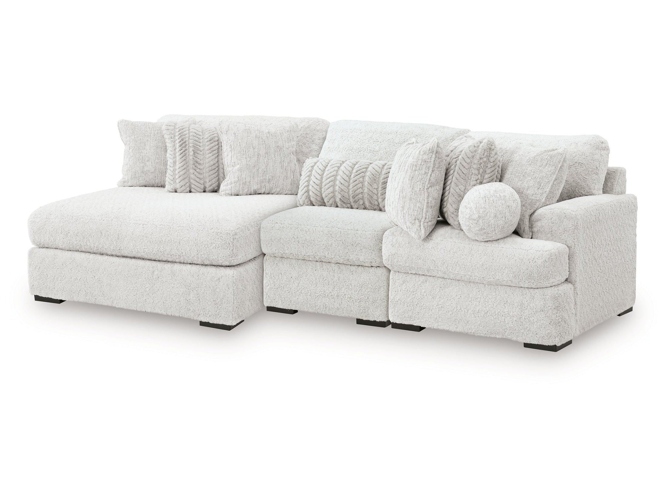 Snodoodle Arctic 3-Piece LAF Modular Sofa Chaise