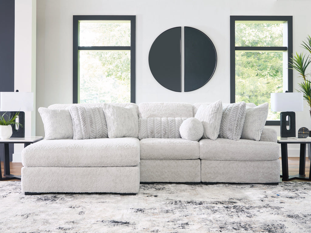 Snodoodle Arctic 3-Piece LAF Modular Sofa Chaise