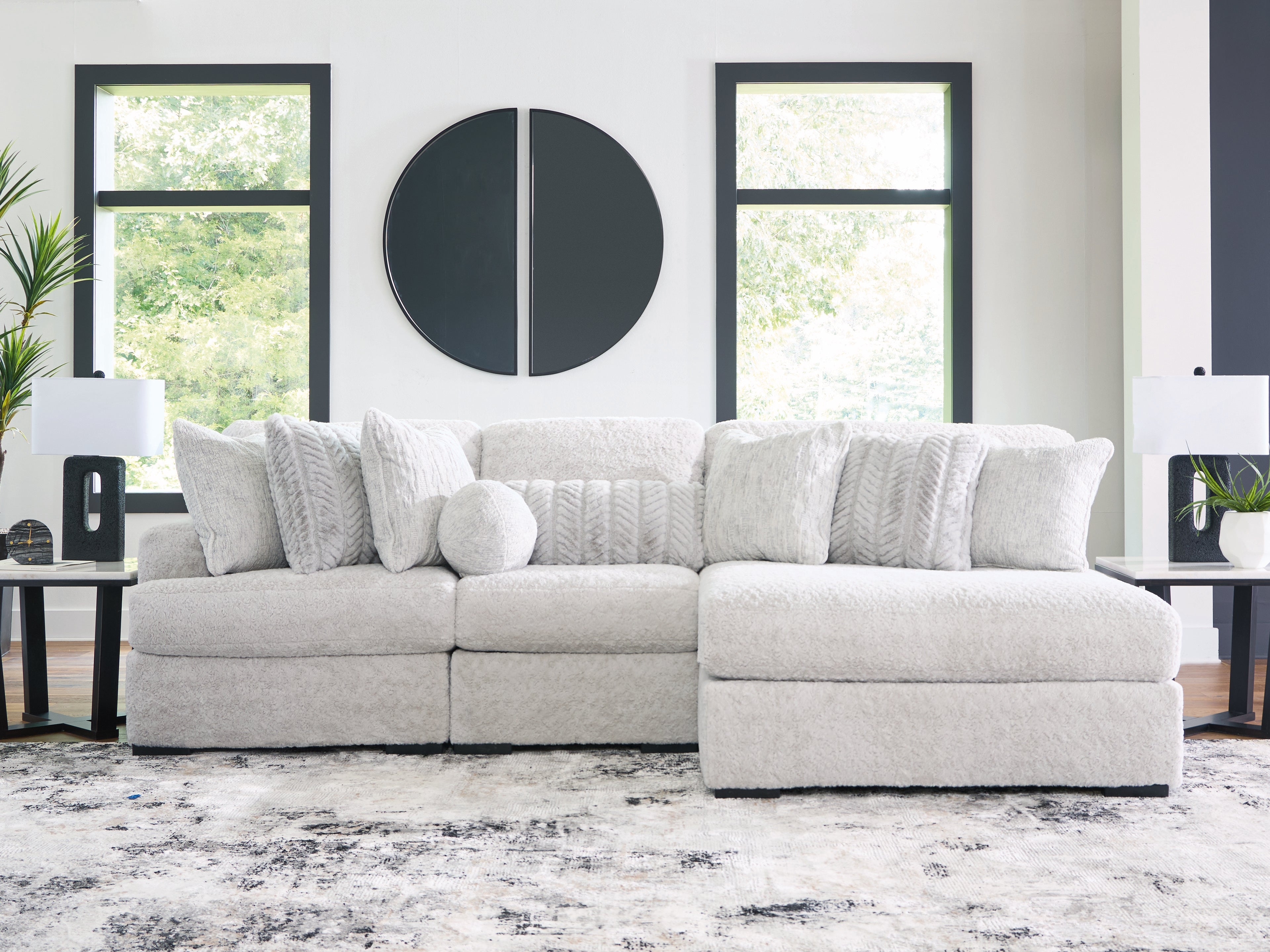 Snodoodle Arctic 3-Piece RAF Modular Sofa Chaise