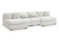 Snodoodle Arctic 4-Piece Modular Sectional with Double Chaise