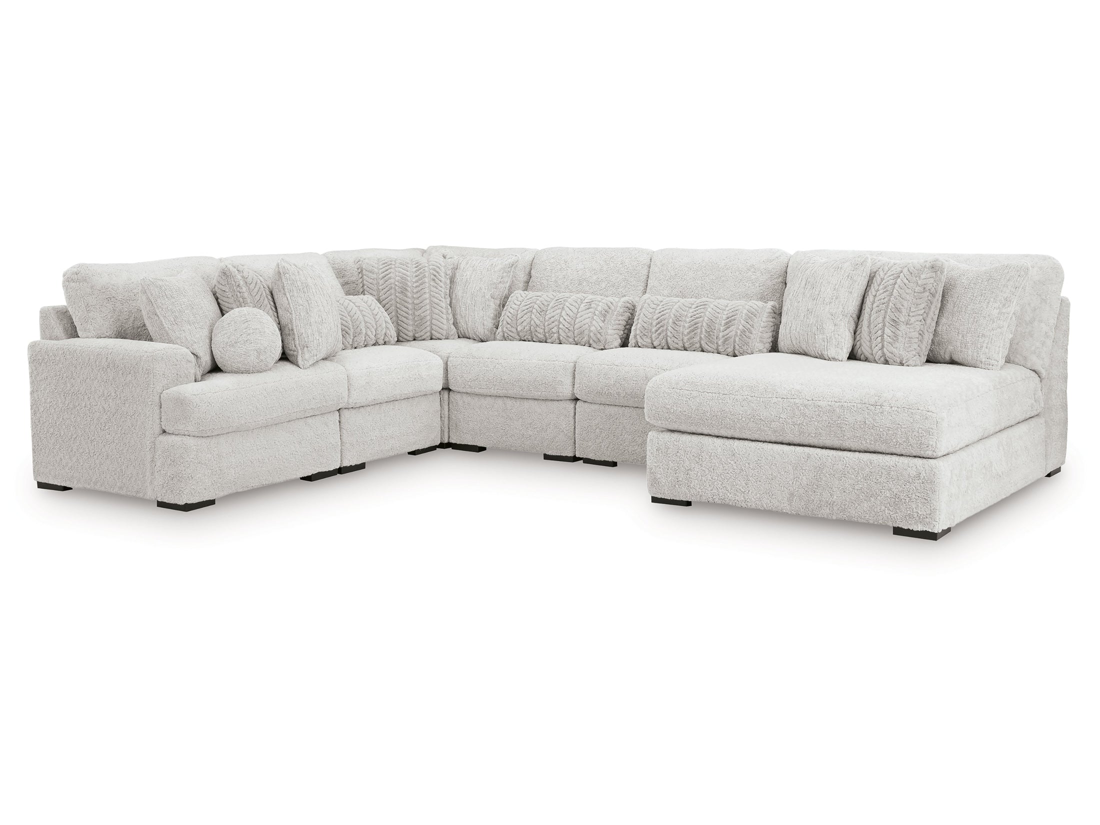 Snodoodle Arctic 6-Piece RAF Modular Sectional with Chaise