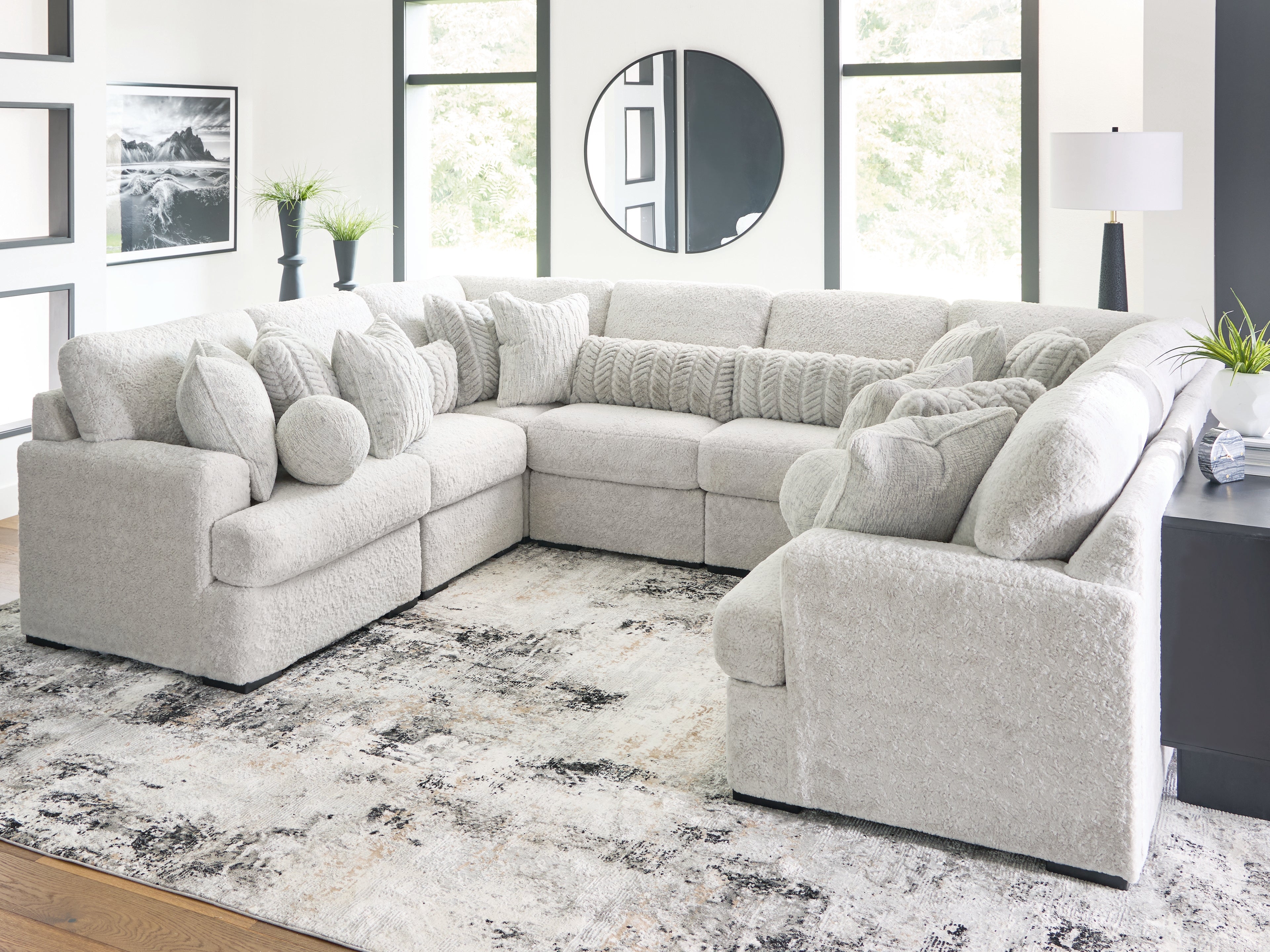 Snodoodle Arctic 8-Piece Modular Sectional