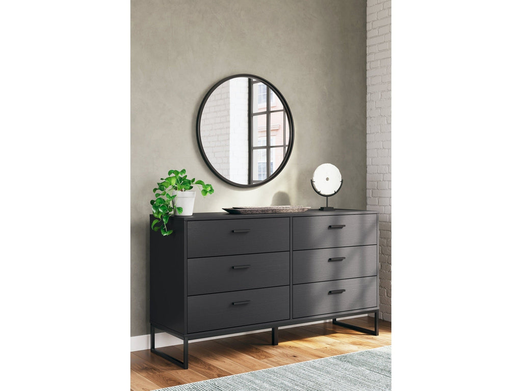 Socalle Black Dresser
