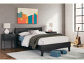 Socalle Black Full Panel Platform Youth Bed
