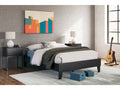 Socalle Black Full Platform Bed