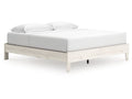 Socalle Light Natural King Platform Bed