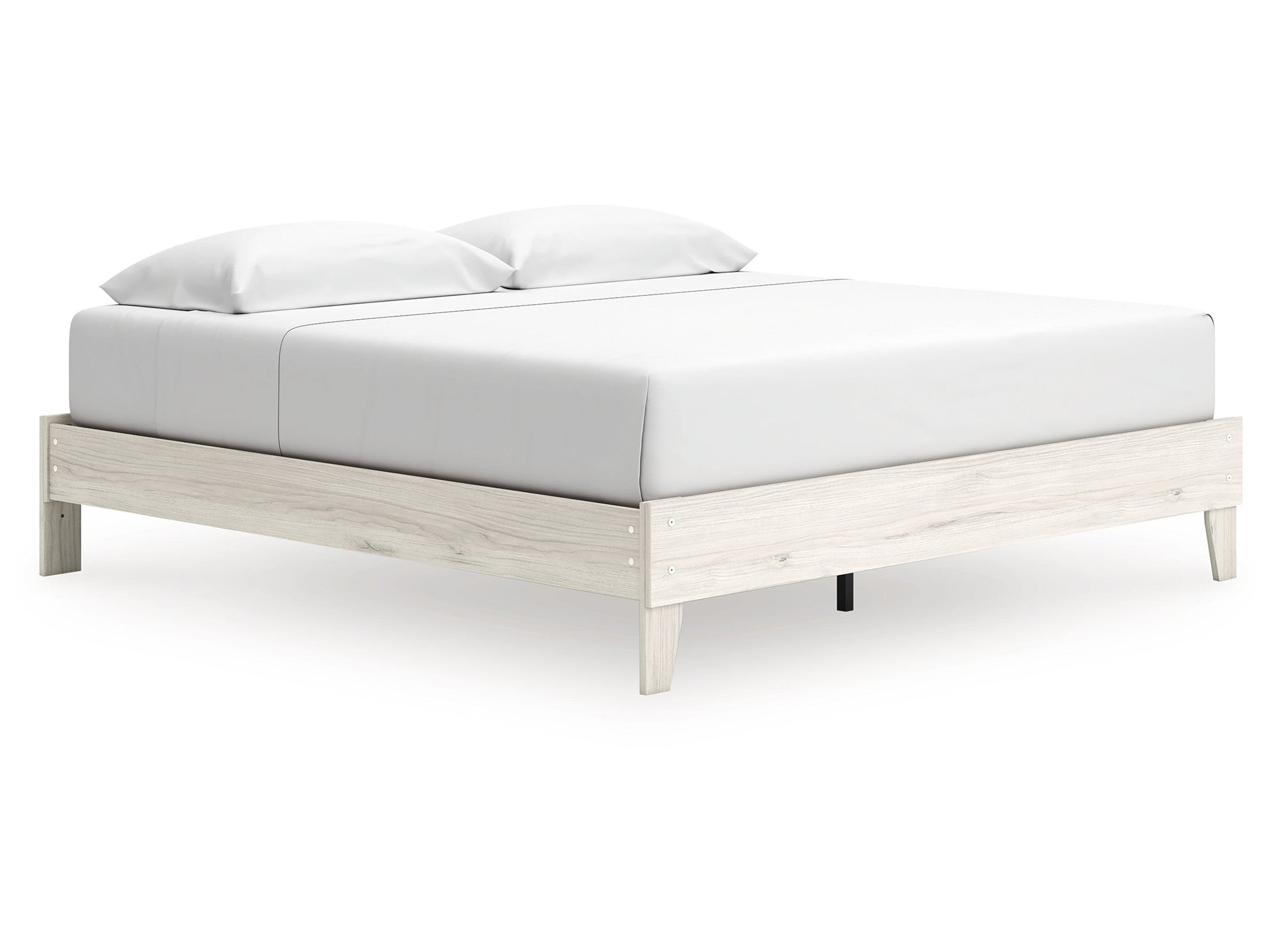 Socalle Light Natural King Platform Bed