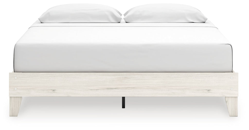 Socalle Light Natural King Platform Bed
