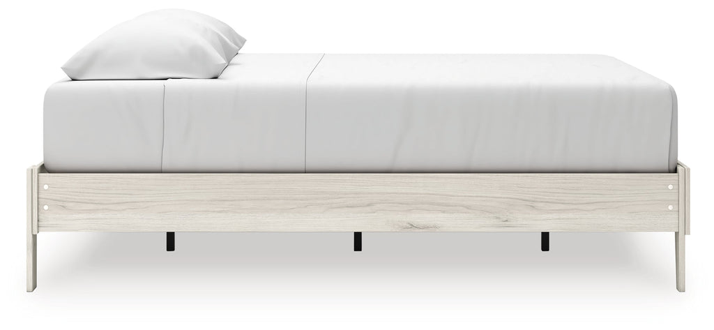 Socalle Light Natural King Platform Bed