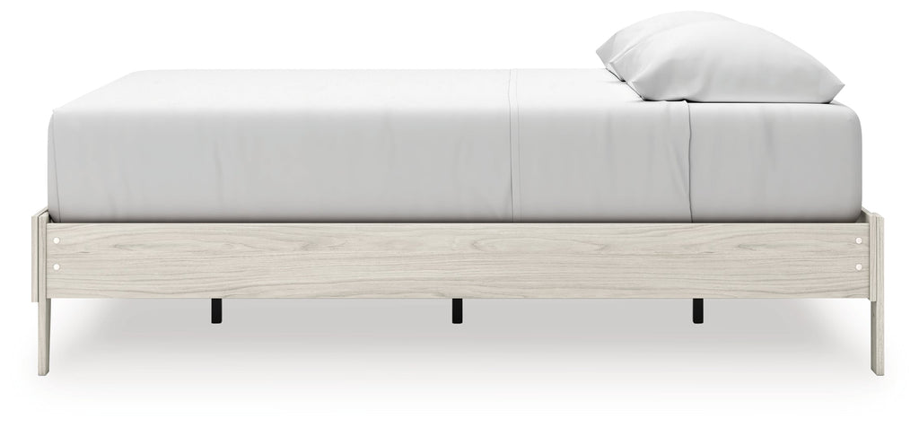 Socalle Light Natural King Platform Bed