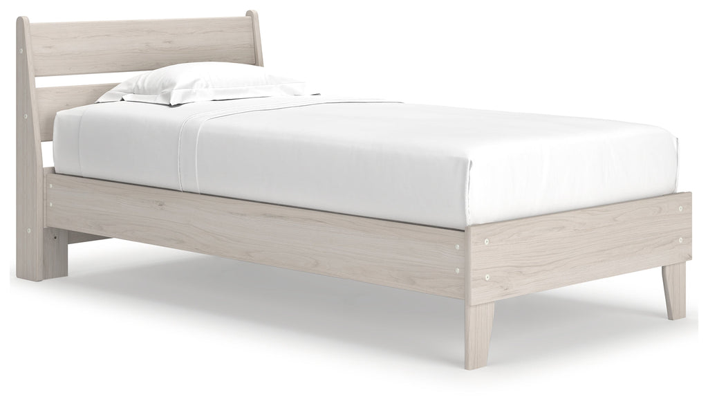 Socalle Natural Twin Panel Platform Youth Bed