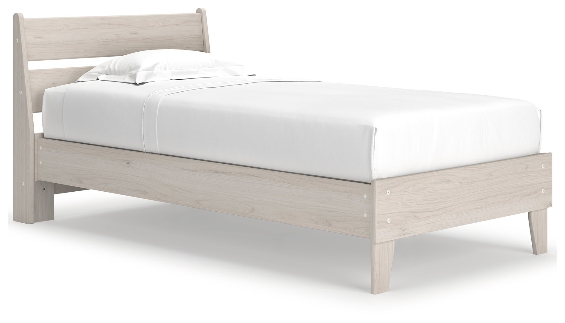 Socalle Natural Twin Panel Platform Youth Bed