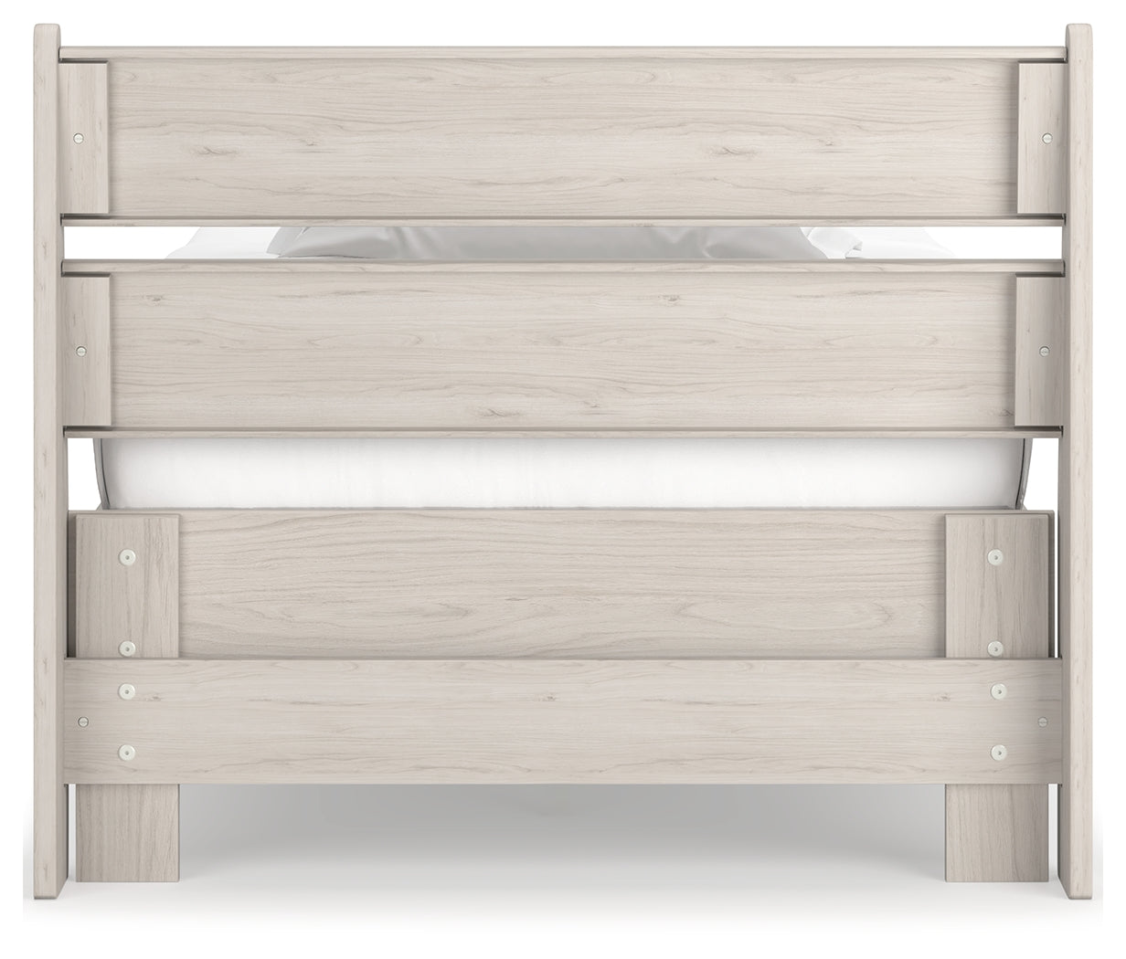 Socalle Natural Twin Panel Platform Youth Bed
